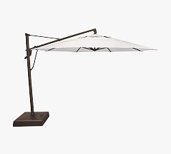 13&rsquo; Round Cantilever Outdoor Patio Umbrella with Base