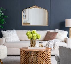 Fleur Mantel Arch Mirror