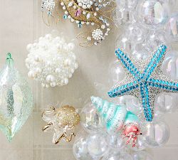 Octopus Glass Ornament