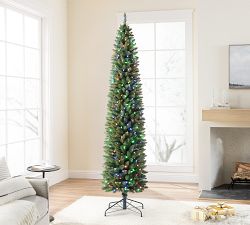 Tree Classics by Balsam Hill Pre-Lit Empire Pencil Artificial Christmas Tree