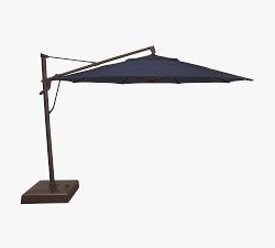 13&rsquo; Round Cantilever Outdoor Patio Umbrella with Base