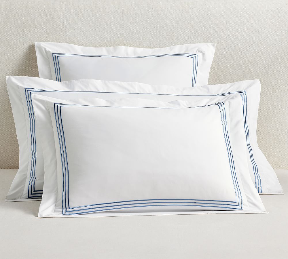 Grand Organic Percale Sham by Pottery Barn