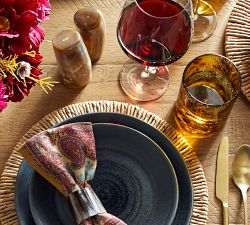 Horn Handcrafted Salt &amp; Pepper Shakers