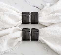 Mason Stoneware Napkin Rings - Set of 4