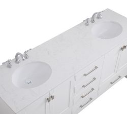 Riola 72" Double Sink Vanity