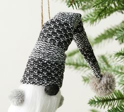 Gnome In Fair Isle Hat Ornament