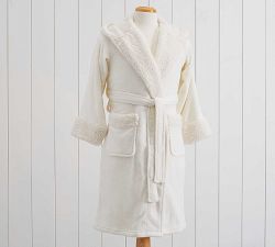 Teddy Faux Fur Trim Robes