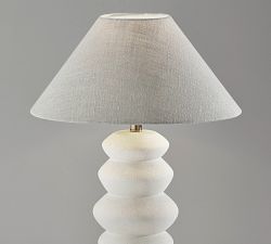 Banks Ceramic Table Lamp (25")
