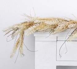 Faux Fall Grass Cream Collection