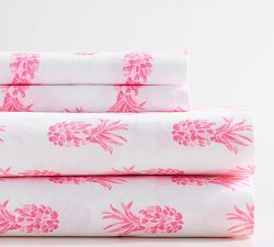 Lilly Pulitzer Pineapple Organic Cotton Pillowcases - Set of 2