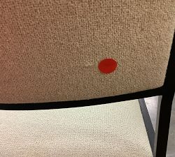 Open Box: Hardy Upholstered Counter Stool - Performance Boucle Oatmeal, Bronze