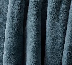 Double Faced Rabbit Faux Fur Throw