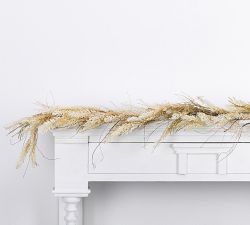 Faux Fall Grass Cream Collection