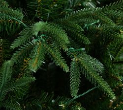 Faux Lit Color-Changing Colorado Blue Spruce Tree