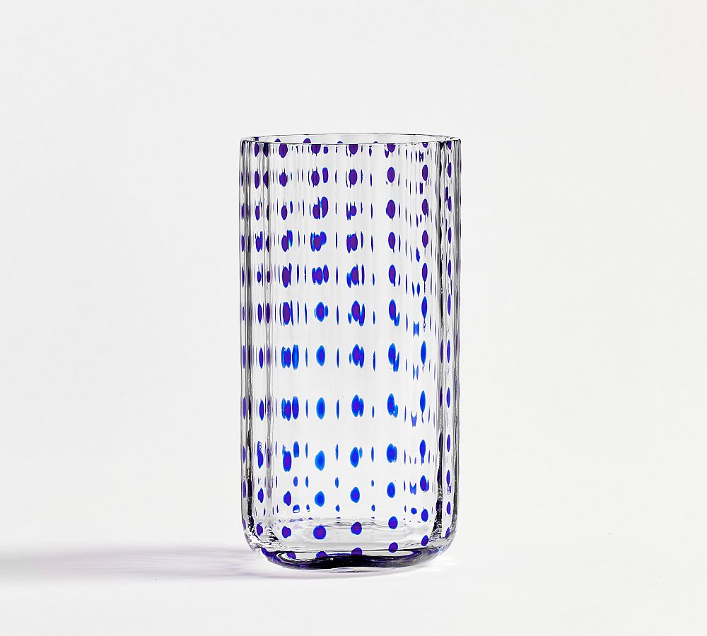 Dash Tumblers - Set of 4 - Clear/Cobalt