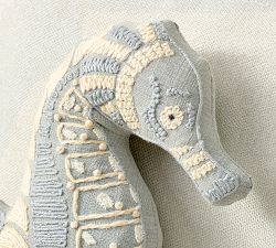 Seahorse Shaped Pillow
