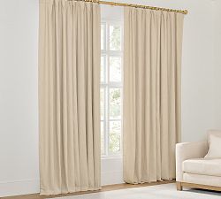 Sullivan Textured Cotton Blackout Curtain