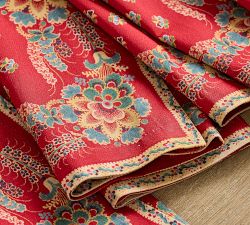 Adda Scalloped Cotton Napkins - Set of 4