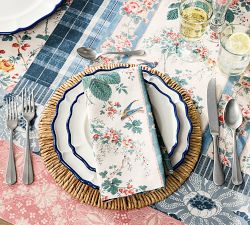 Felicia Patchwork Cotton Napkins - Set of 4