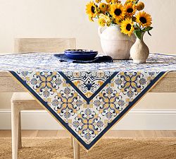 Mosaic Organic Cotton Table Throw