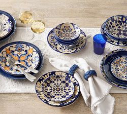 Tanner Textured Cotton Table Runner