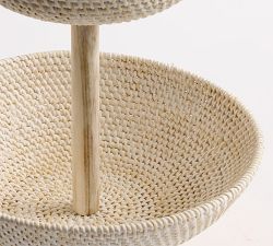 Tava Handwoven Tiered Stand