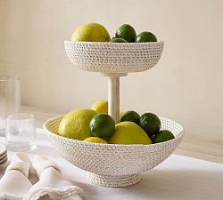 Tava Handwoven Tiered Stand