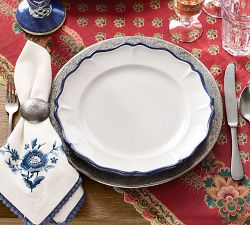 Odette Embroidered Cotton Napkins - Set of 4