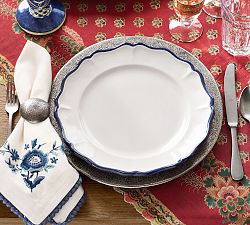 Western Etched Metal Charger Plates - Set of 4