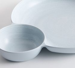 Larkin Melamine Chip &amp; Dip Server