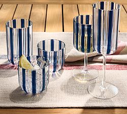 Montauk Stripe Outdoor Drinkware Collection