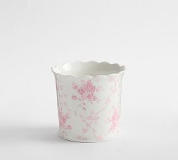 LoveShackFancy Rose Ceramic Cachepot