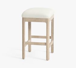 Aptos Backless Upholstered Counter Stool