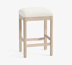 Aptos Backless Upholstered Counter Stool