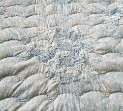 Coral Reef Embroidered Quilt