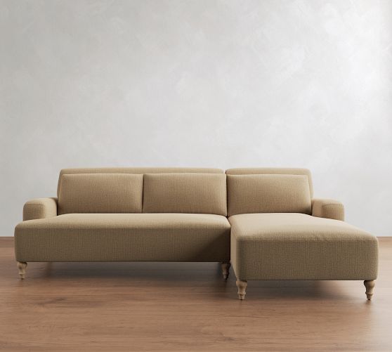 Camille Chaise Sectional (100") by Pottery Barn