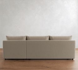 Charlotte Chaise Sectional (100"&ndash;112")