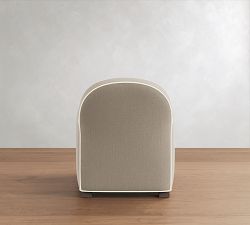 Farmhouse Chair with Contrast Piping