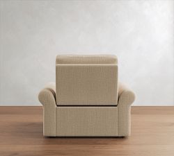 PB Comfort Modern Roll Arm Recliner
