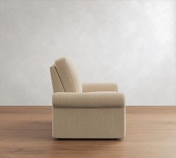 PB Comfort Modern Roll Arm Recliner