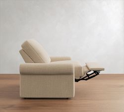 PB Comfort Modern Roll Arm Recliner