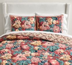 Abby Floral Reversible Quilt