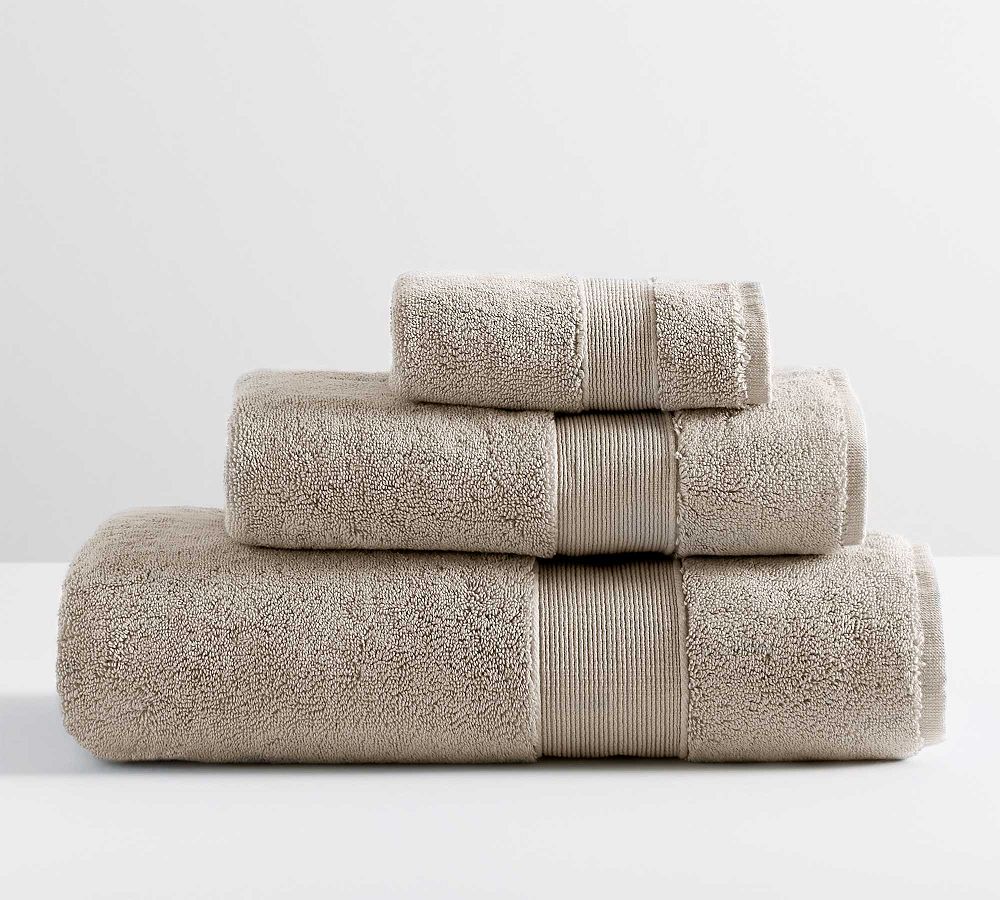 Classic Organic Towel Bundles - Simply Taupe, Set of 3