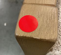 Open Box: Atwood Cane Counter Stool (26") - Performance Boucle Oatmeal, Seadrift