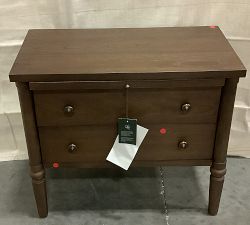 Open Box: Chris Loves Julia Modern Traditional Nightstand (28") - Light Roast