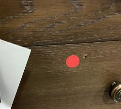 Open Box: Chris Loves Julia Modern Traditional Nightstand (28") - Light Roast