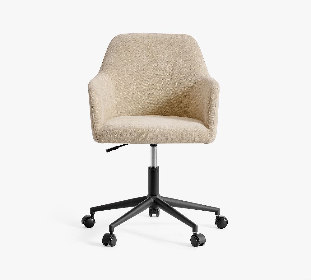 Carson Upholstered Swivel Desk Chair