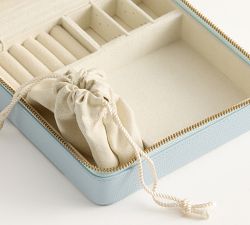 Quinn Small Jewelry Travel Case - Foil Debossed