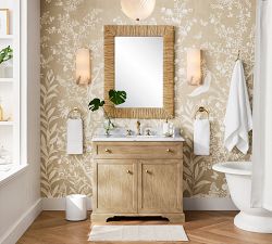 Amalia Alabaster Fluted Sconce (15")