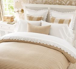 Blaine Check Duvet Cover